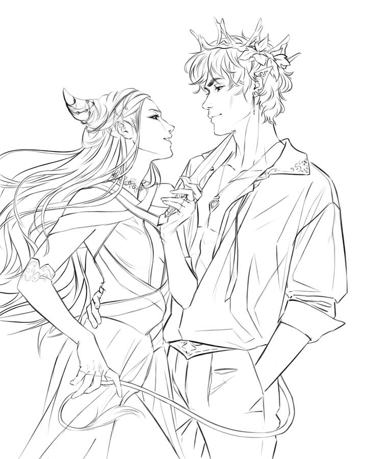 Digital Lineart: $400+